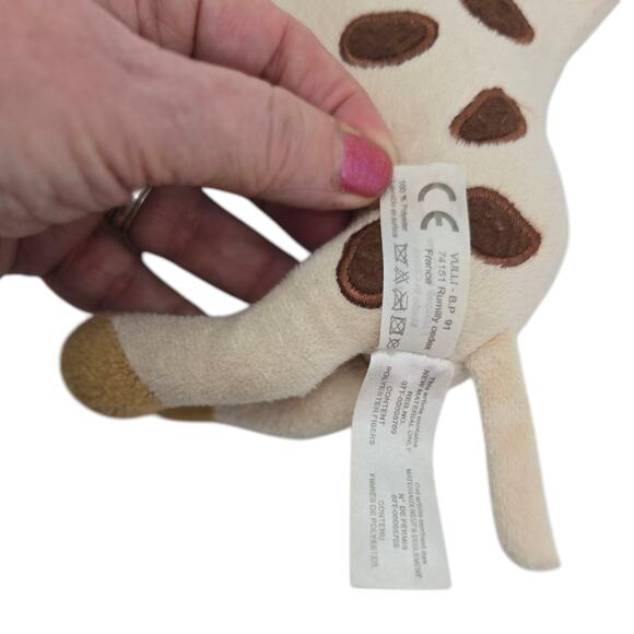Vulli Sophie la Giraffe Rattle Baby Sensory Stuffed Animal Plush Toy 10"‎ - Picture 6 of 6